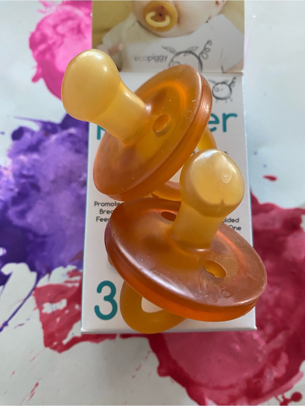 2 New Eco Pacifiers